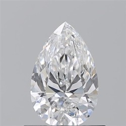 Diament szlif gruszkowy, 0.7ct, SI1, D, GIA 6532804982