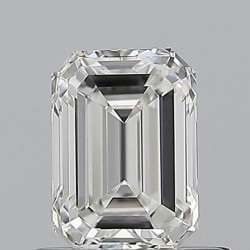 Diament szlif szmaragdowy, 0.71ct, VVS1, F, GIA 3535808941