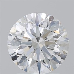 Diament szlif okrągły, 2ct, SI2, G, HRD 250000261173