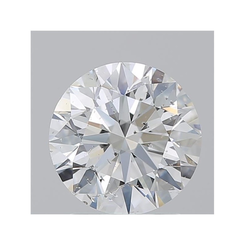 Diament szlif okrągły, 2ct, SI2, G, HRD 250000261173