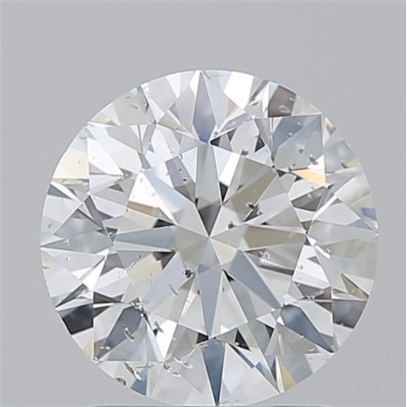 Diament szlif okrągły, 2ct, SI2, G, HRD 250000261173