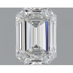 Diament szlif szmaragdowy, 1.2ct, VVS2, H, GIA 7538840692