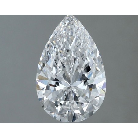 Diament szlif gruszkowy, 1ct, VS1, D, GIA 2534834091