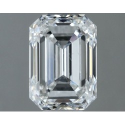 Diament szlif szmaragdowy, 1ct, SI1, F, GIA 6531871455