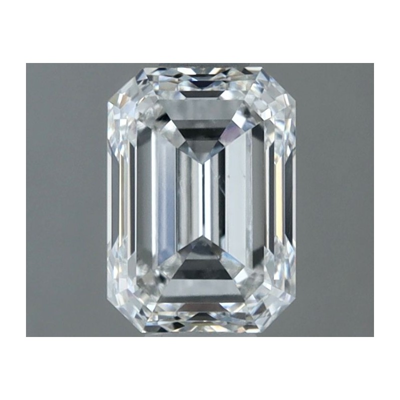 Diament szlif szmaragdowy, 1ct, SI1, F, GIA 6531871455