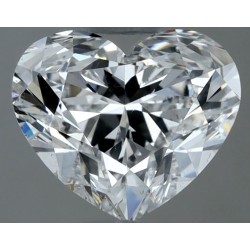Diament serce, 1ct, SI1, F, GIA 6531871346