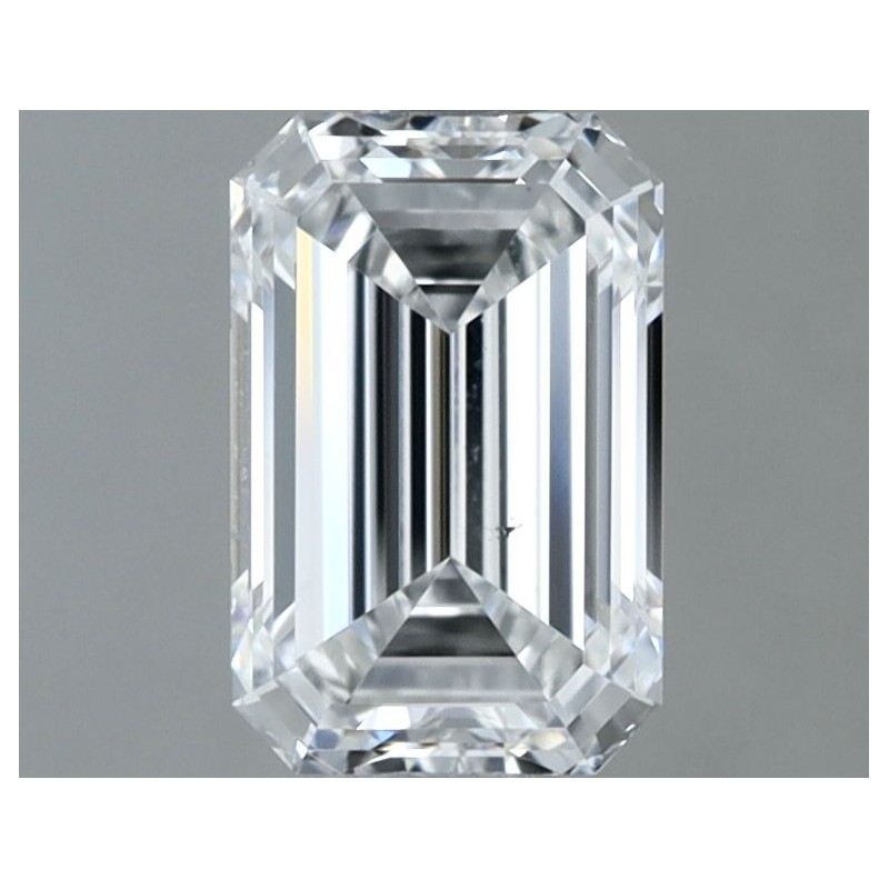 Diament szlif szmaragdowy, 1ct, SI2, F, GIA 3535870943