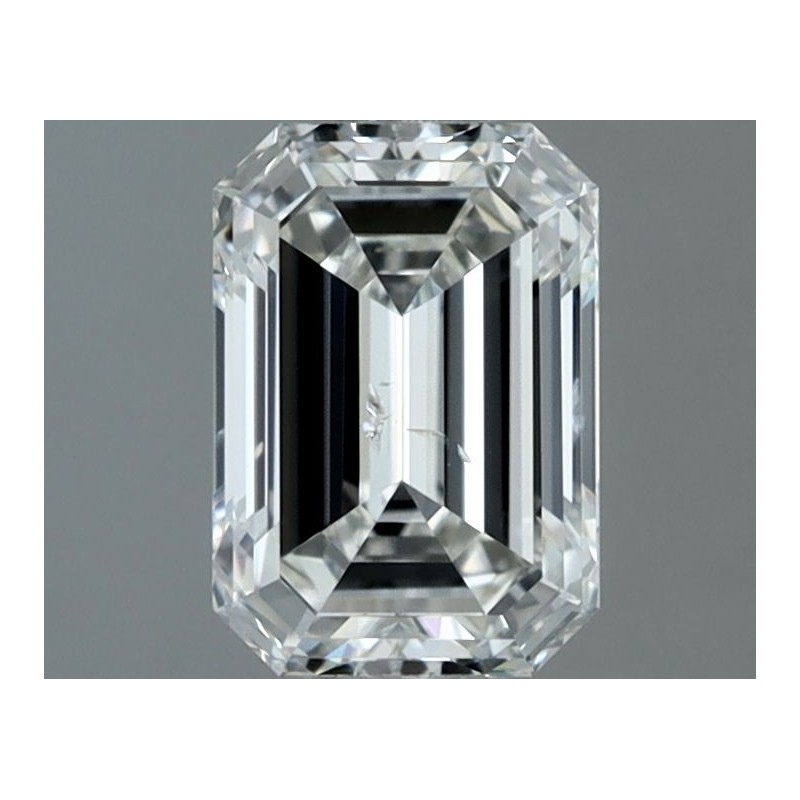 Diament szlif szmaragdowy, 1ct, SI1, H, IGI 741564634