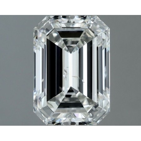 Diament szlif szmaragdowy, 1ct, SI1, H, IGI 741564634