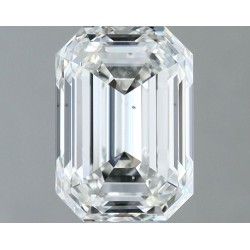Diament szlif szmaragdowy, 1.21ct, SI1, H, GIA 2538892116