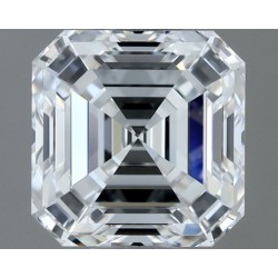 Diament szlif szmaragdowy kwadratowy, 1ct, VVS1, E, GIA 1533871361