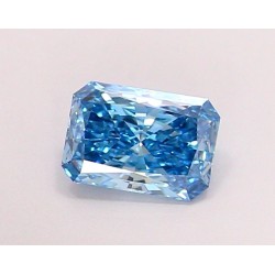 Diament laboratoryjny o barwie fantazyjnej radiant, 1.09ct, VVS2, Fancy Vivid Blue, IGI LG685534796