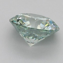 Diament laboratoryjny o barwie fantazyjnej szlif okrągły, 0.55ct, VVS2, Fancy Intense Green, IGI LG593370427