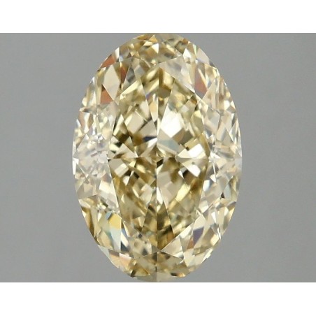 Diament laboratoryjny o barwie fantazyjnej szlif owalny, 2.1ct, VVS2, Fancy Intense Yellow, IGI LG669479271