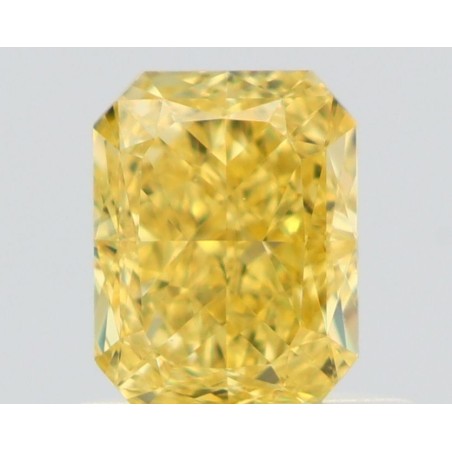 Diament o barwie fantazyjnej radiant, 0.7ct, VS1, Fancy Intense Yellow, GIA 6531005585