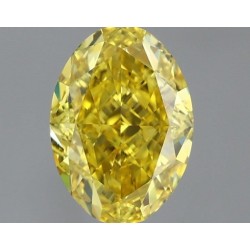 Diament laboratoryjny o barwie fantazyjnej szlif owalny, 1.05ct, VVS2, Fancy Vivid Yellow, IGI LG717560279