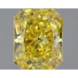 Diament laboratoryjny o barwie fantazyjnej radiant, 1.52ct, VVS2, Fancy Vivid Yellow, IGI LG717560280
