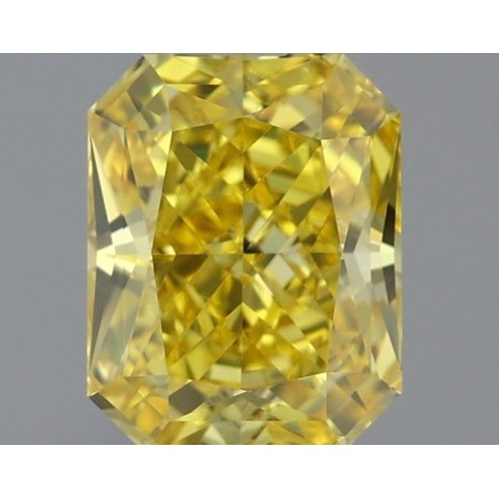 Diament laboratoryjny o barwie fantazyjnej radiant, 1.52ct, VVS2, Fancy Vivid Yellow, IGI LG717560280