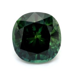 Szafir szlif poduszkowy, 4.48 ct, GREEN, GIA 6502384169