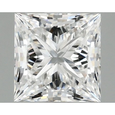 Diament laboratoryjny bezbarwny szlif princess, 2.04ct, VVS2, E, IGI LG701510125