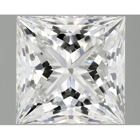 Diament laboratoryjny bezbarwny szlif princess, 2.09ct, VVS2, E, IGI LG700594191