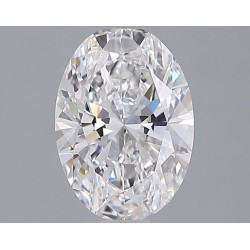 Diament laboratoryjny bezbarwny szlif owalny, 1.34ct, VVS2, E, IGI LG731541254