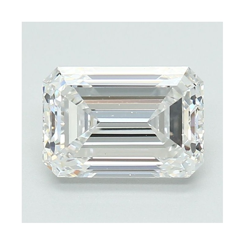 Diament laboratoryjny bezbarwny szlif szmaragdowy, 1.7ct, VVS2, D, IGI LG700508601 Diament laboratoryjny bezbarwny szlif szmaragdowy, 1.7ct, VVS2, D, IGI LG700508601