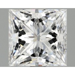 Diament laboratoryjny bezbarwny szlif princess, 2.09ct, VVS2, D, IGI LG701509084