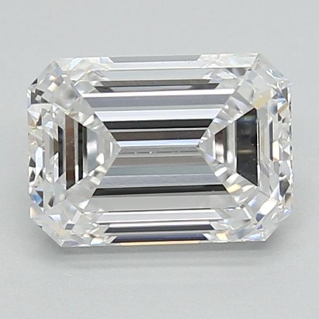 Diament laboratoryjny bezbarwny szlif szmaragdowy, 1.4ct, VVS2, D, IGI LG724584829