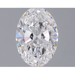 Diament laboratoryjny bezbarwny szlif owalny, 1.33ct, VVS2, D, IGI LG737570398