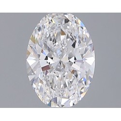 Diament laboratoryjny bezbarwny szlif owalny, 1.33ct, VVS2, D, IGI LG739563415