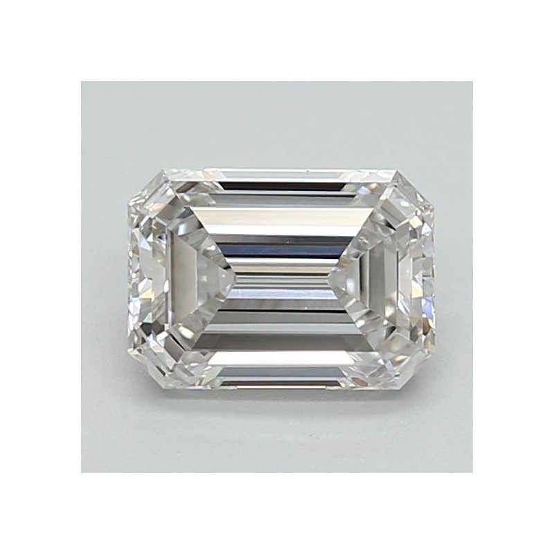 Diament laboratoryjny bezbarwny szlif szmaragdowy, 1.02ct, VVS2, F, IGI LG713596749