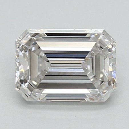 Diament laboratoryjny bezbarwny szlif szmaragdowy, 1.02ct, VVS2, F, IGI LG713596749