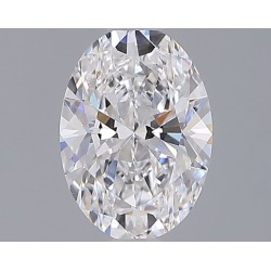 Diament laboratoryjny bezbarwny szlif owalny, 1.33ct, VVS2, D, IGI LG739547195