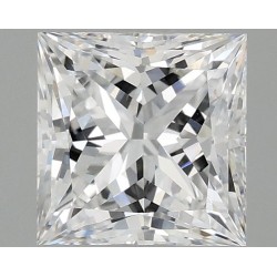Diament laboratoryjny bezbarwny szlif princess, 2.08ct, VVS2, D, IGI LG698564334