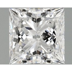 Diament laboratoryjny bezbarwny szlif princess, 1.58ct, VVS2, D, IGI LG698564342