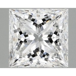 Diament laboratoryjny bezbarwny szlif princess, 1.53ct, VVS2, D, IGI LG700550016