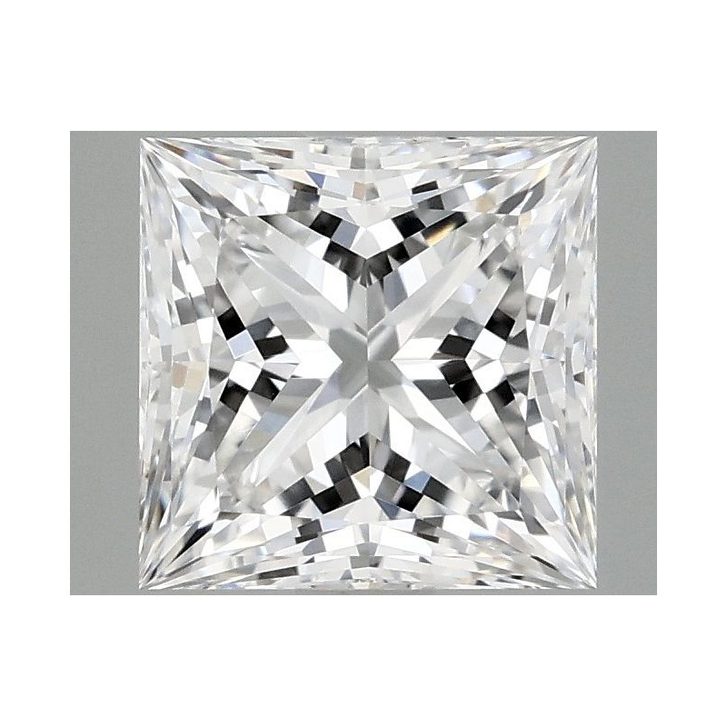 Diament laboratoryjny bezbarwny szlif princess, 1.53ct, VVS2, D, IGI LG700550016