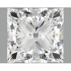 Diament laboratoryjny bezbarwny szlif princess, 2.01ct, VVS2, D, IGI LG712546571