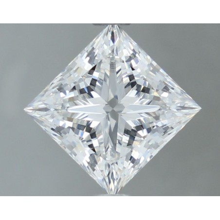 Diament laboratoryjny bezbarwny szlif princess, 2.08ct, VVS1, E, IGI LG710567948
