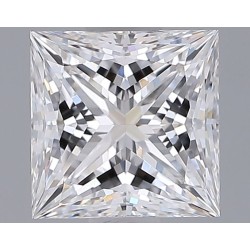 Diament laboratoryjny bezbarwny szlif princess, 1.33ct, VVS1, E, IGI LG727519769