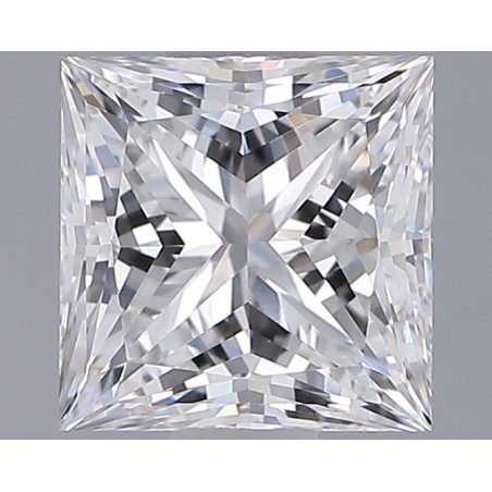 Diament laboratoryjny bezbarwny szlif princess, 1.33ct, VVS1, E, IGI LG729581771
