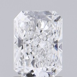 Diament laboratoryjny bezbarwny radiant, 1.07ct, IF, D, IGI LG617438824