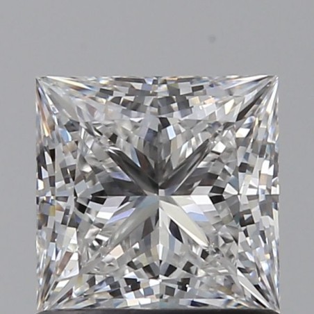 Diament laboratoryjny bezbarwny szlif princess, 1.01ct, VVS1, D, IGI LG685521974