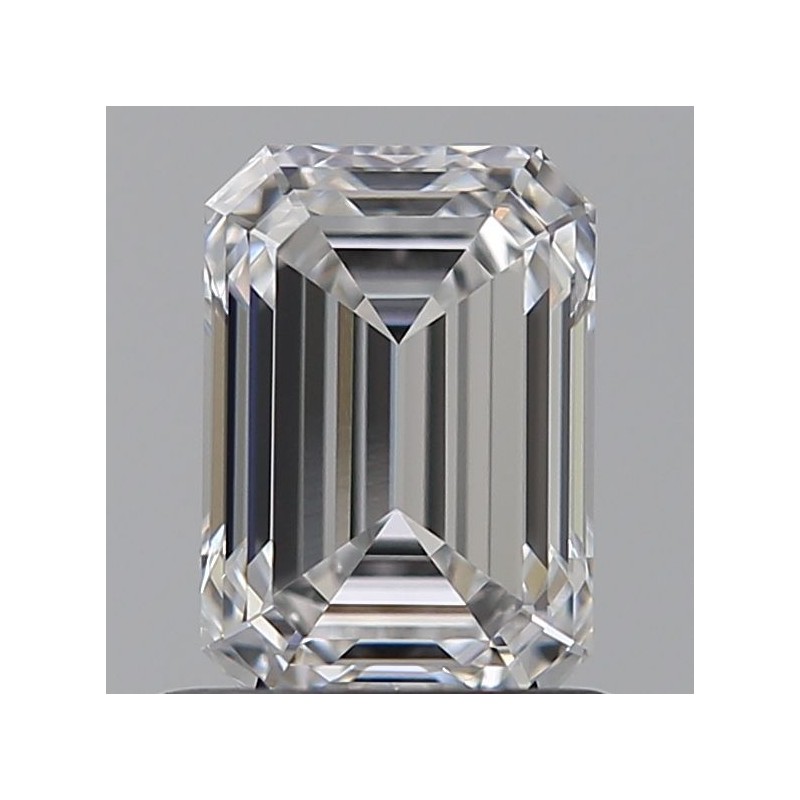 Diament laboratoryjny bezbarwny szlif szmaragdowy, 1.01ct, VVS1, D, IGI LG683571088