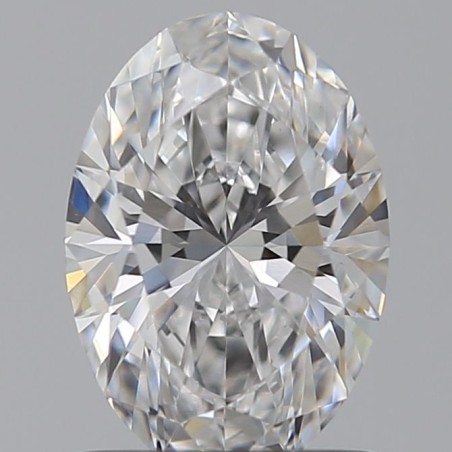 Diament laboratoryjny bezbarwny szlif owalny, 1.01ct, VVS1, D, IGI LG696530364