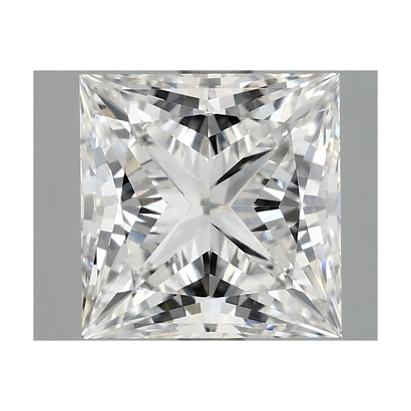 Diament laboratoryjny bezbarwny szlif princess, 2.1ct, VVS2, E, IGI LG699502299