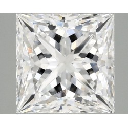 Diament laboratoryjny bezbarwny szlif princess, 2.09ct, VVS2, E, IGI LG705532826