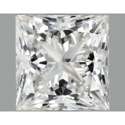Diament laboratoryjny bezbarwny szlif princess, 1.07ct, VVS2, E, IGI LG715566279