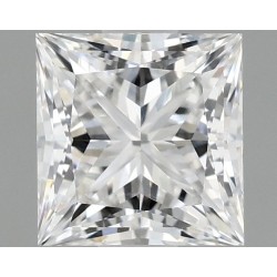 Diament laboratoryjny bezbarwny szlif princess, 1.04ct, VVS2, D, IGI LG696593468